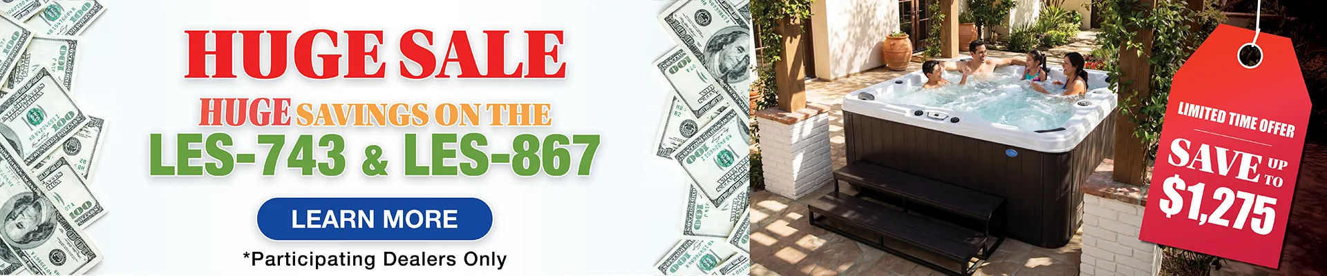 Calspas hot tub being used in a family setting - Hillsboro